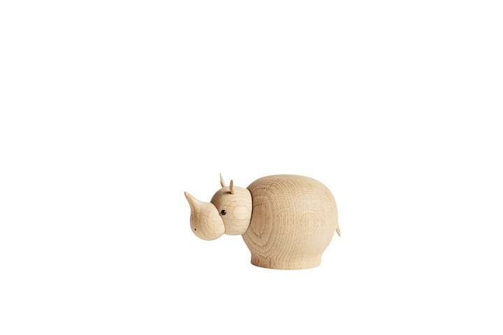 Rhinocéros en bois Rina - Small - Woud