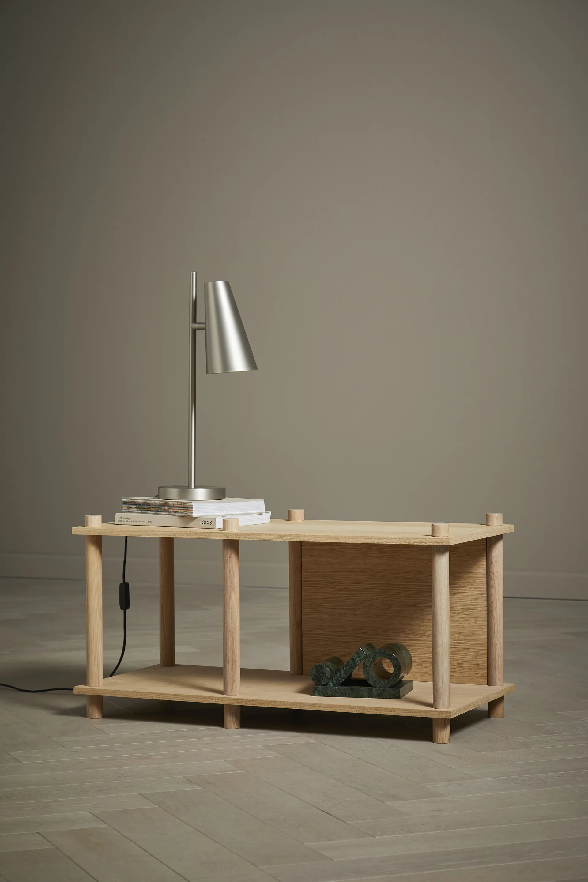 Serre-livres en marbre Booknd, Verte Woud