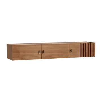 Sideboard Array fixée au mur, 150 cm - Noyer - Woud