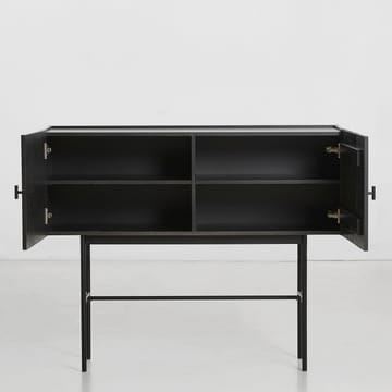 Table d'appoint Array, 120 cm - chêne peint noir - Woud