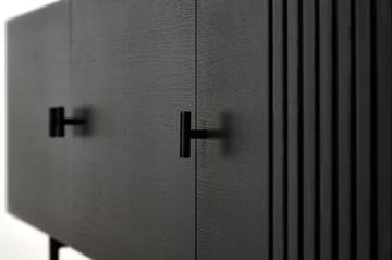Table d'appoint Array, 180 cm - Chêne peint en noir - Woud