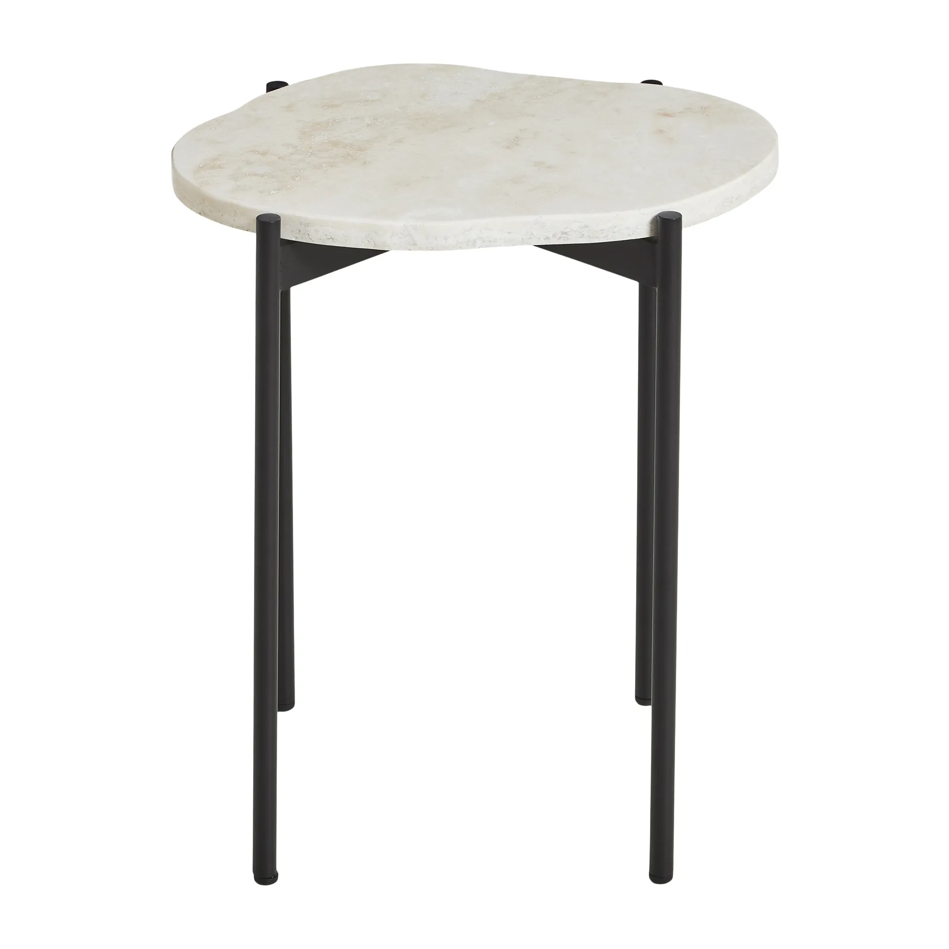 Table d'appoint La Terra, small, Ivoire Woud
