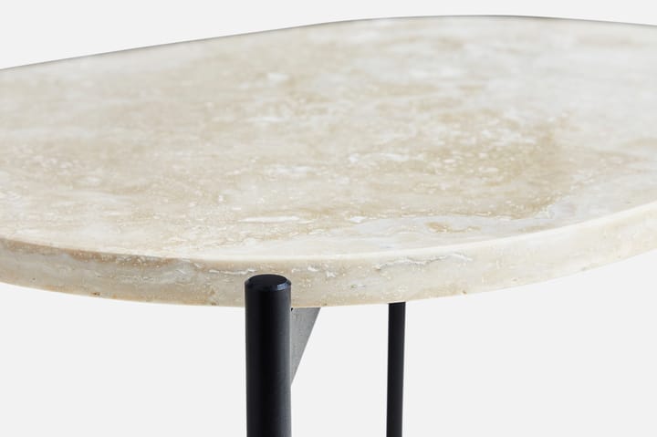 Table d'appoint La Terra, small, Ivoire Woud