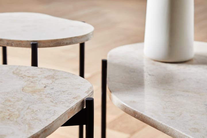 Table d'appoint La Terra, small, Ivoire Woud