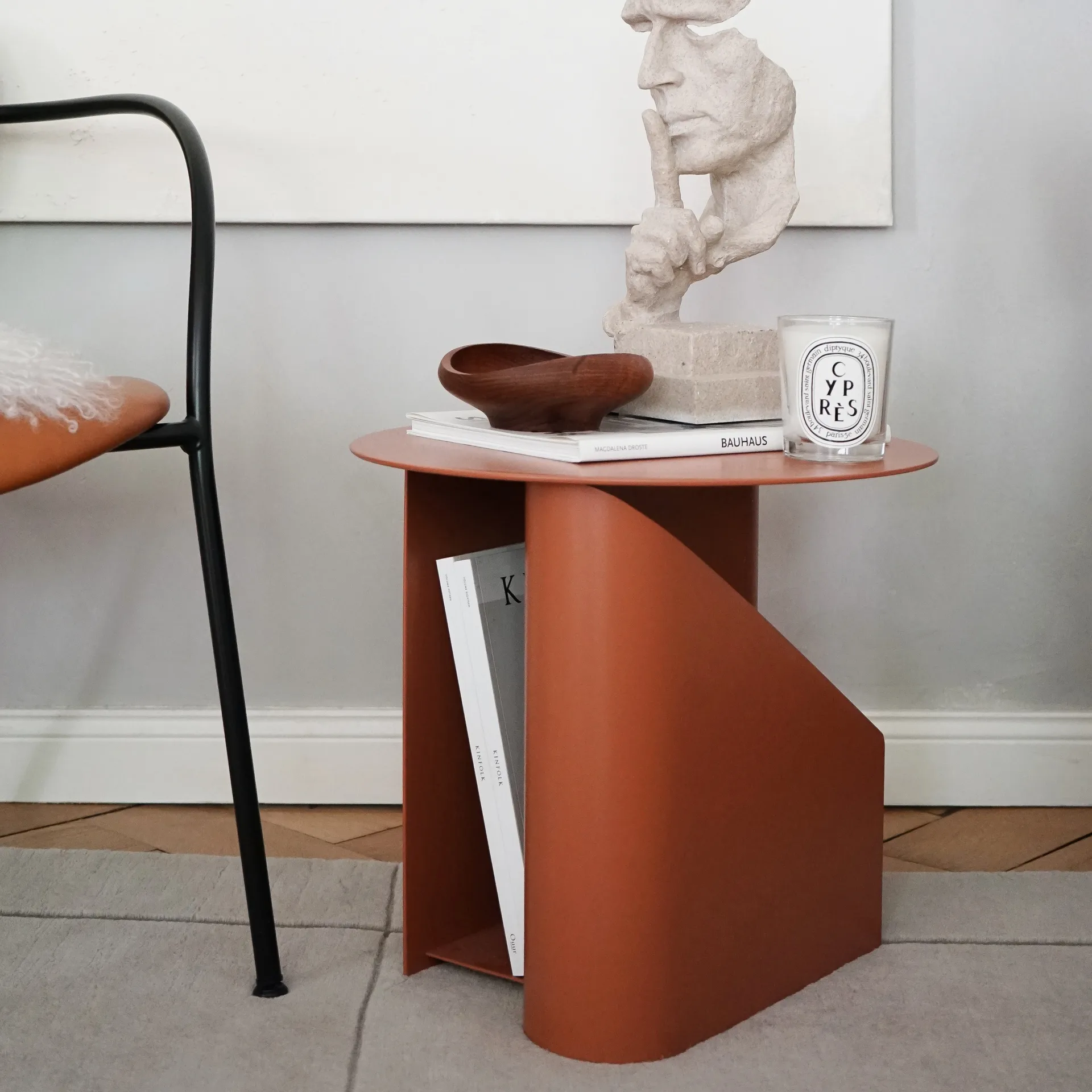 Table d’appoint Sentrum, Burnt orange Woud