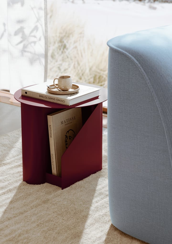 Table d’appoint Sentrum, Deep red Woud