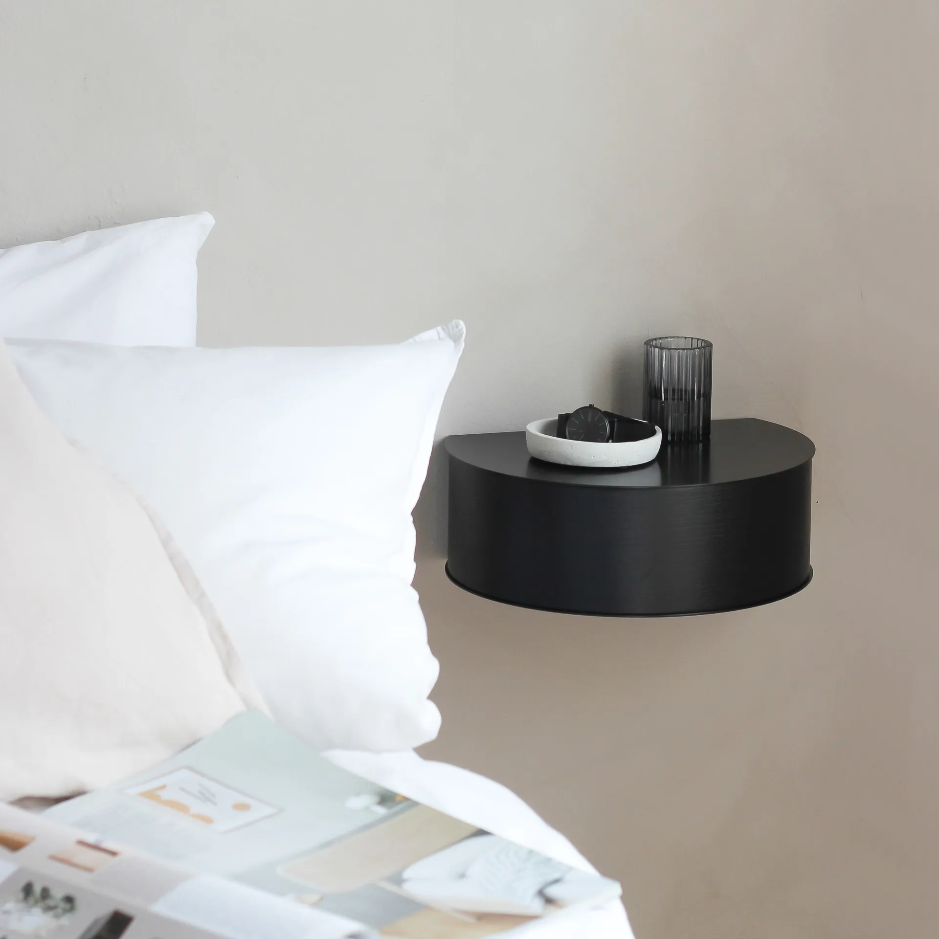 Tablette Wallie, Noir Woud