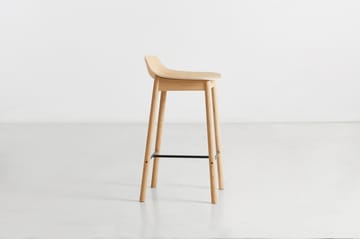 Tabouret de bar Mono 65 cm - Chêne pigmenté blanc - Woud