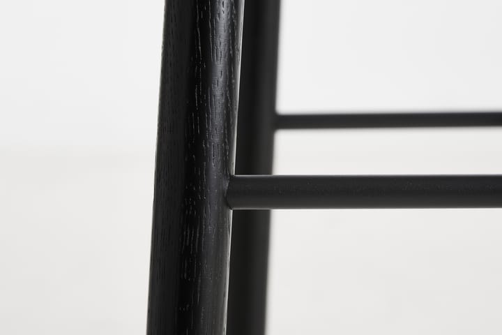 Tabouret de bar Mono 65 cm - Frêne teinté noir - Woud