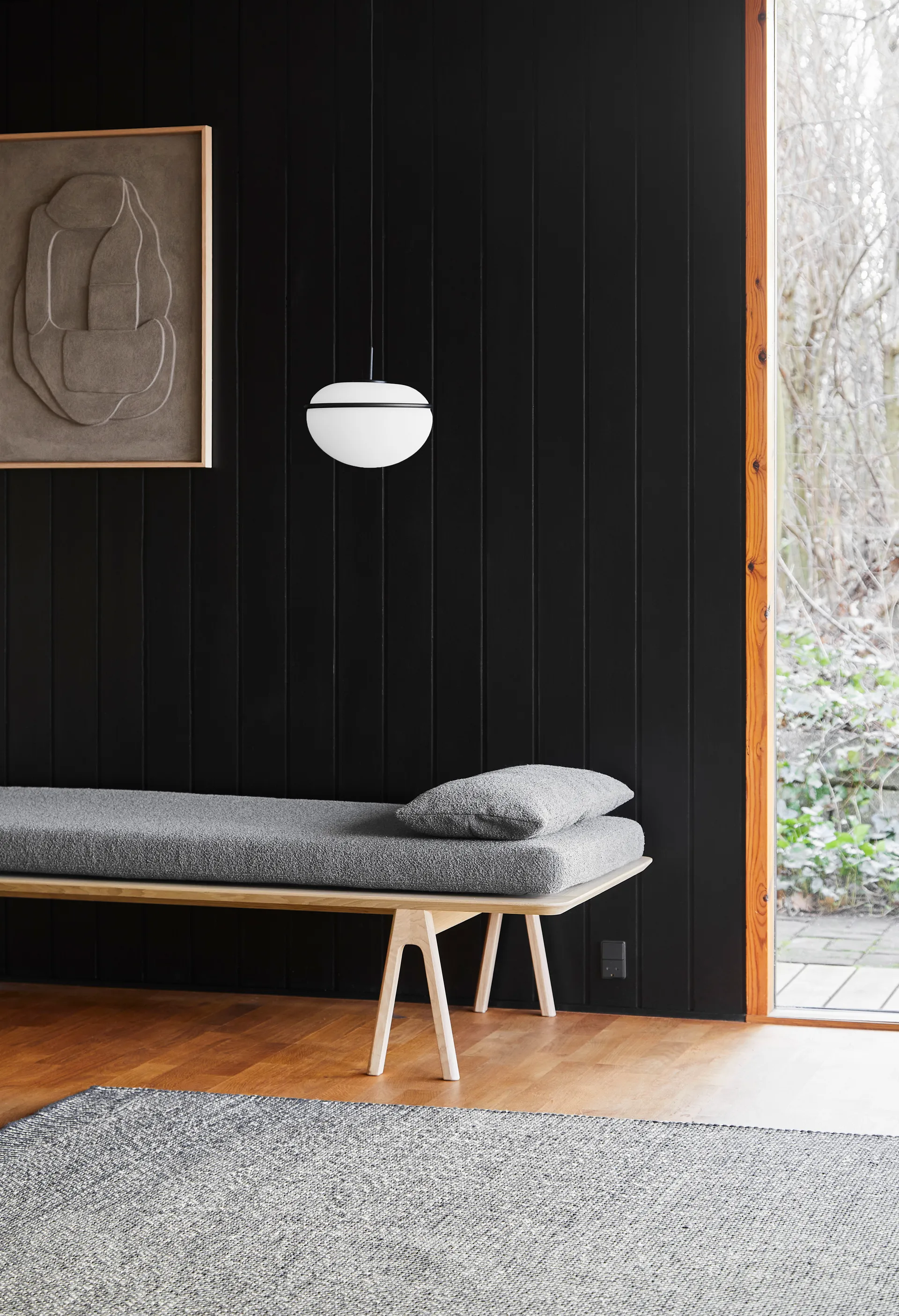 Tapis Rombo gris, 170x240 cm Woud