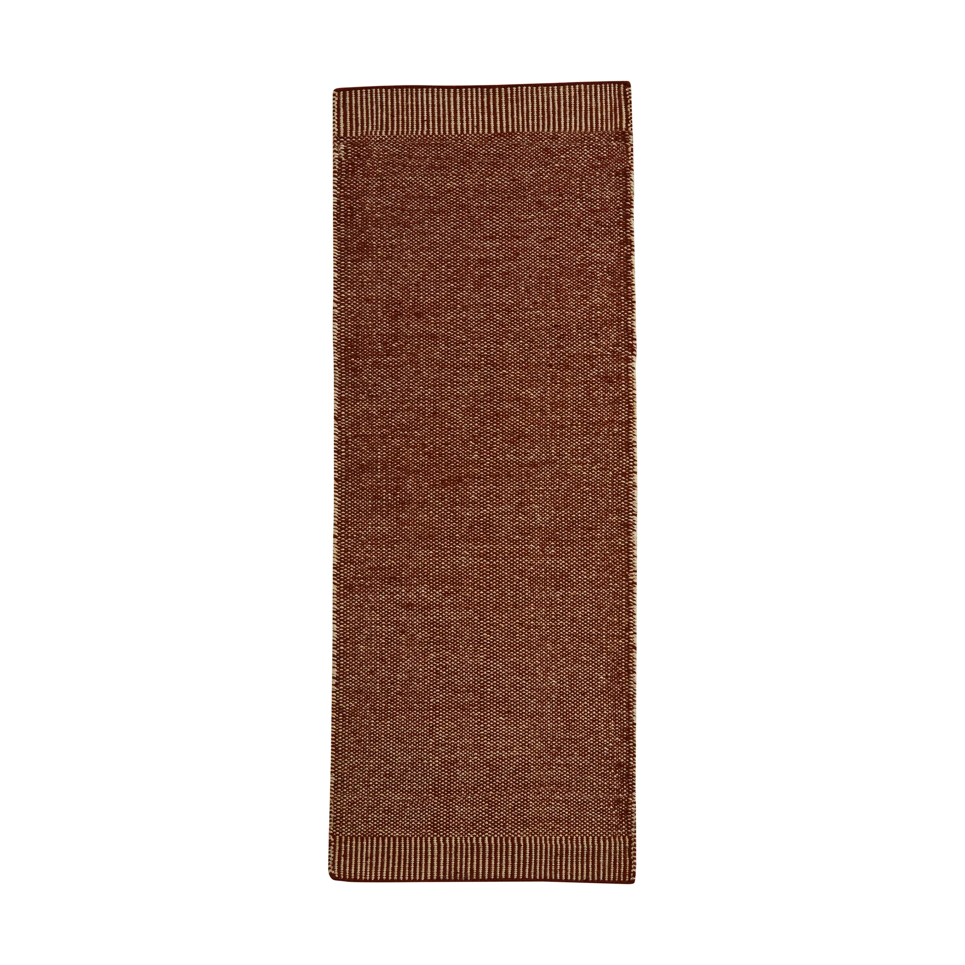 Tapis Rombo rouille, 75x200 cm Woud