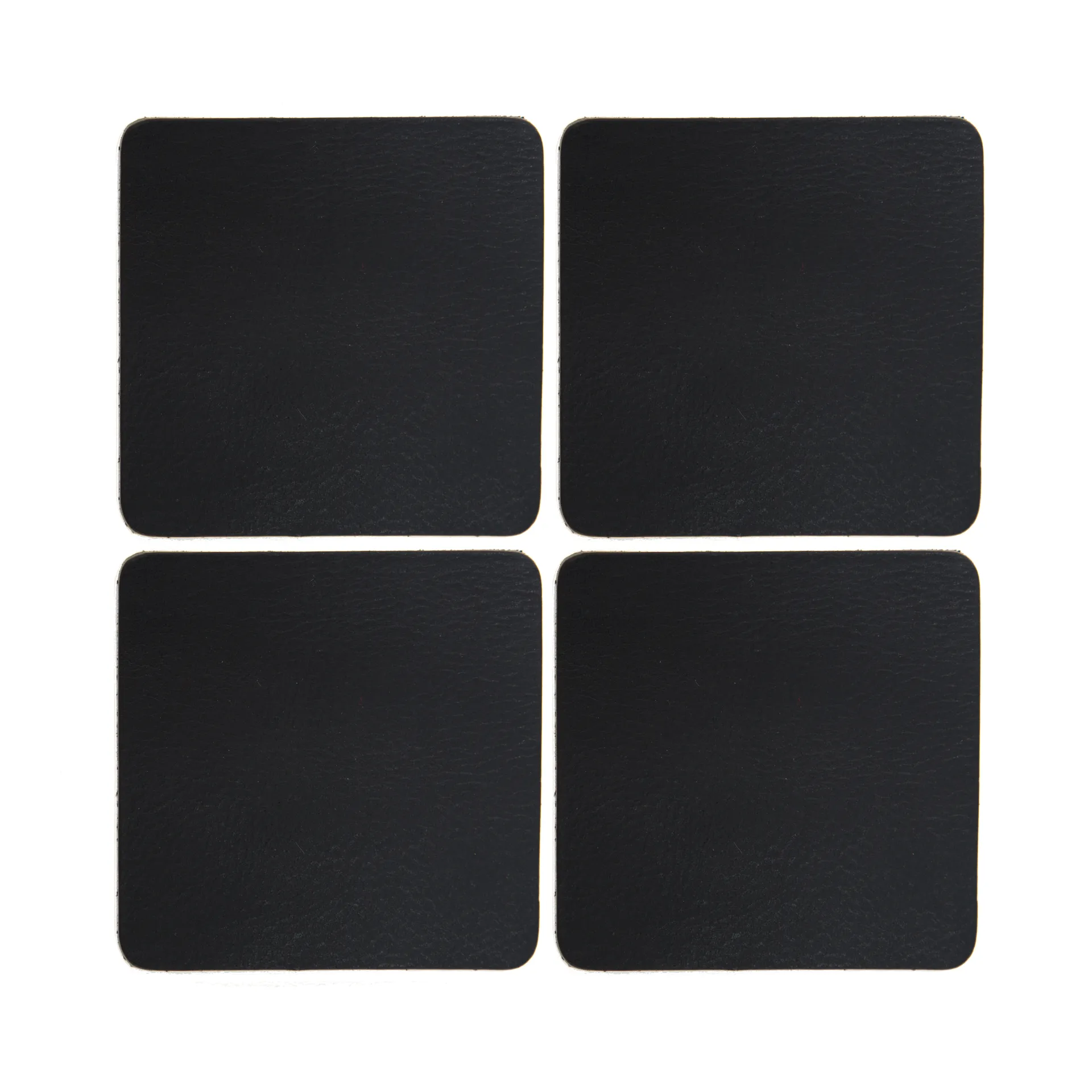 Dessous de Verre Cuba Lot de 4, Black Xapron
