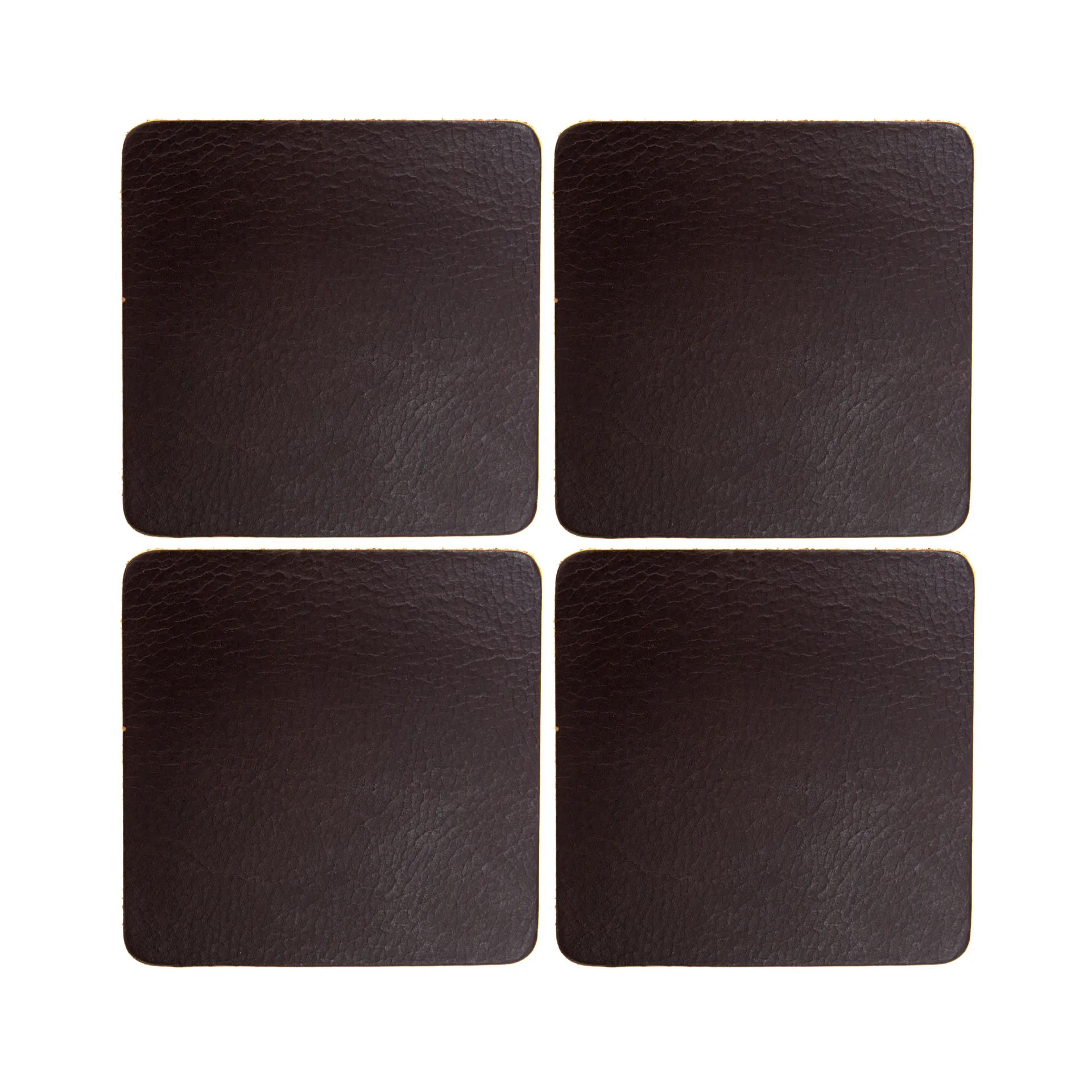 Dessous de Verre Cuba Lot de 4, Brown Xapron