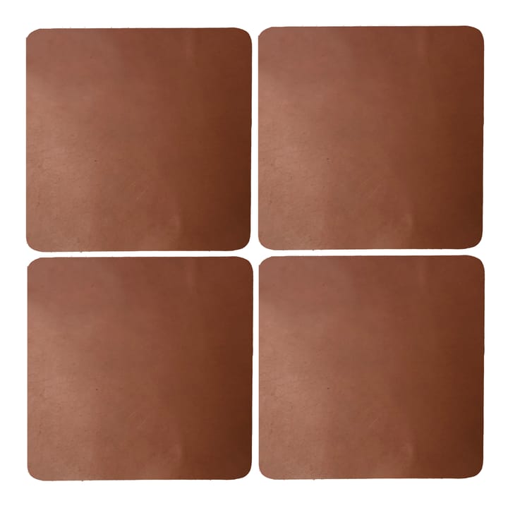 Dessous de Verre Cuba Lot de 4 - Cognac - Xapron