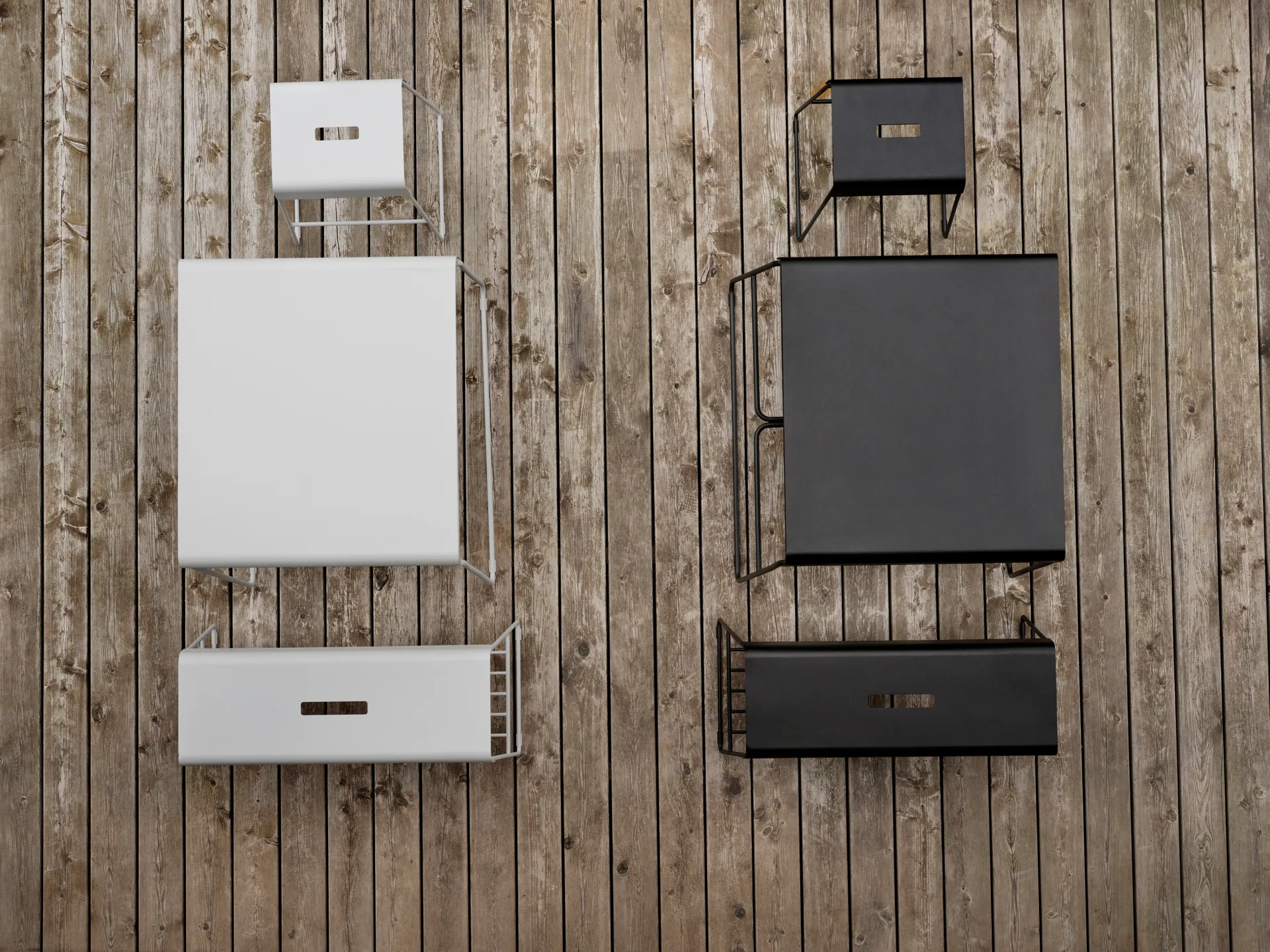 A-café Table Outdoor, Soft grey Zone Denmark