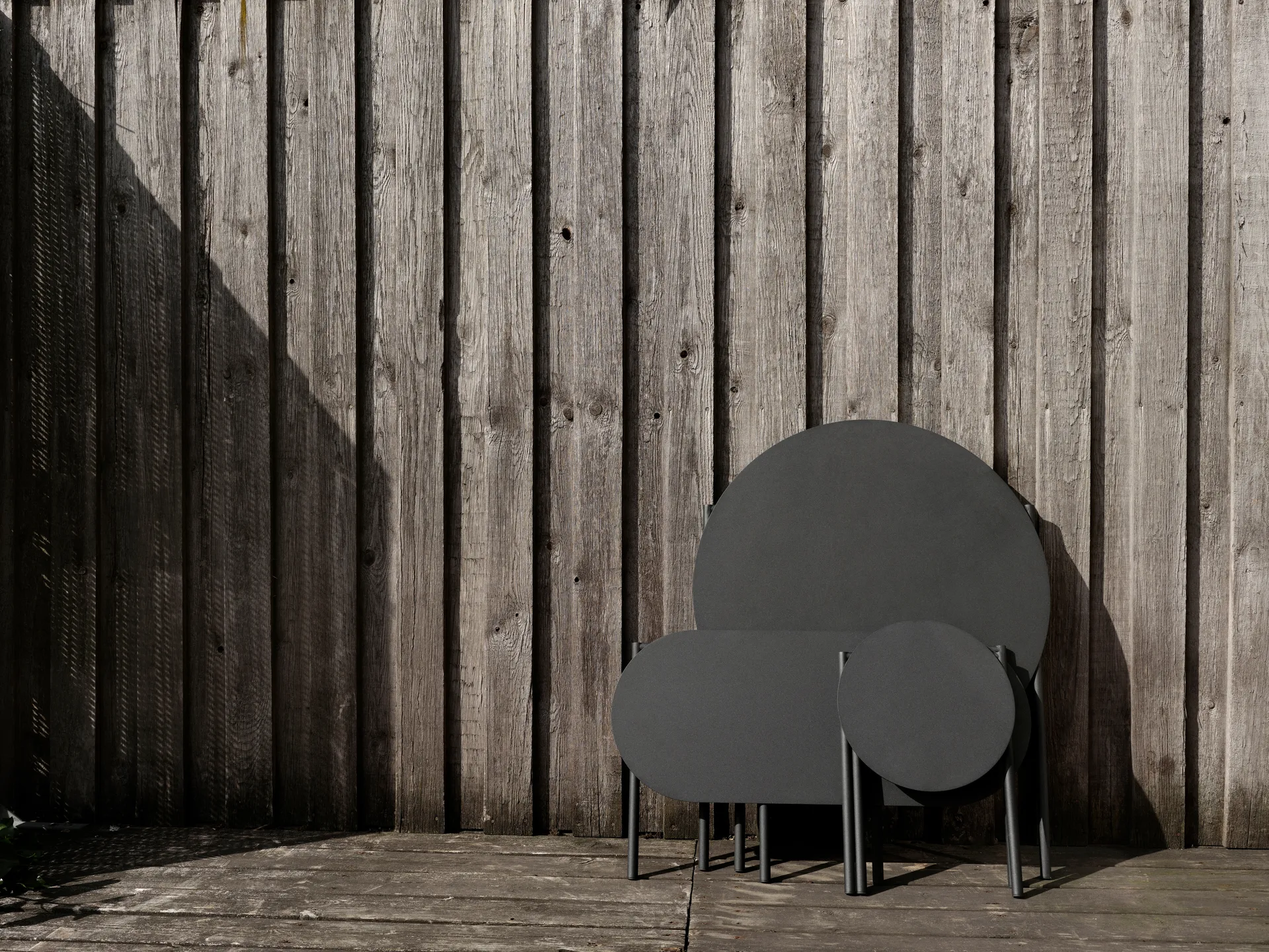 Banc Disc 33x80 cm, Black Zone Denmark