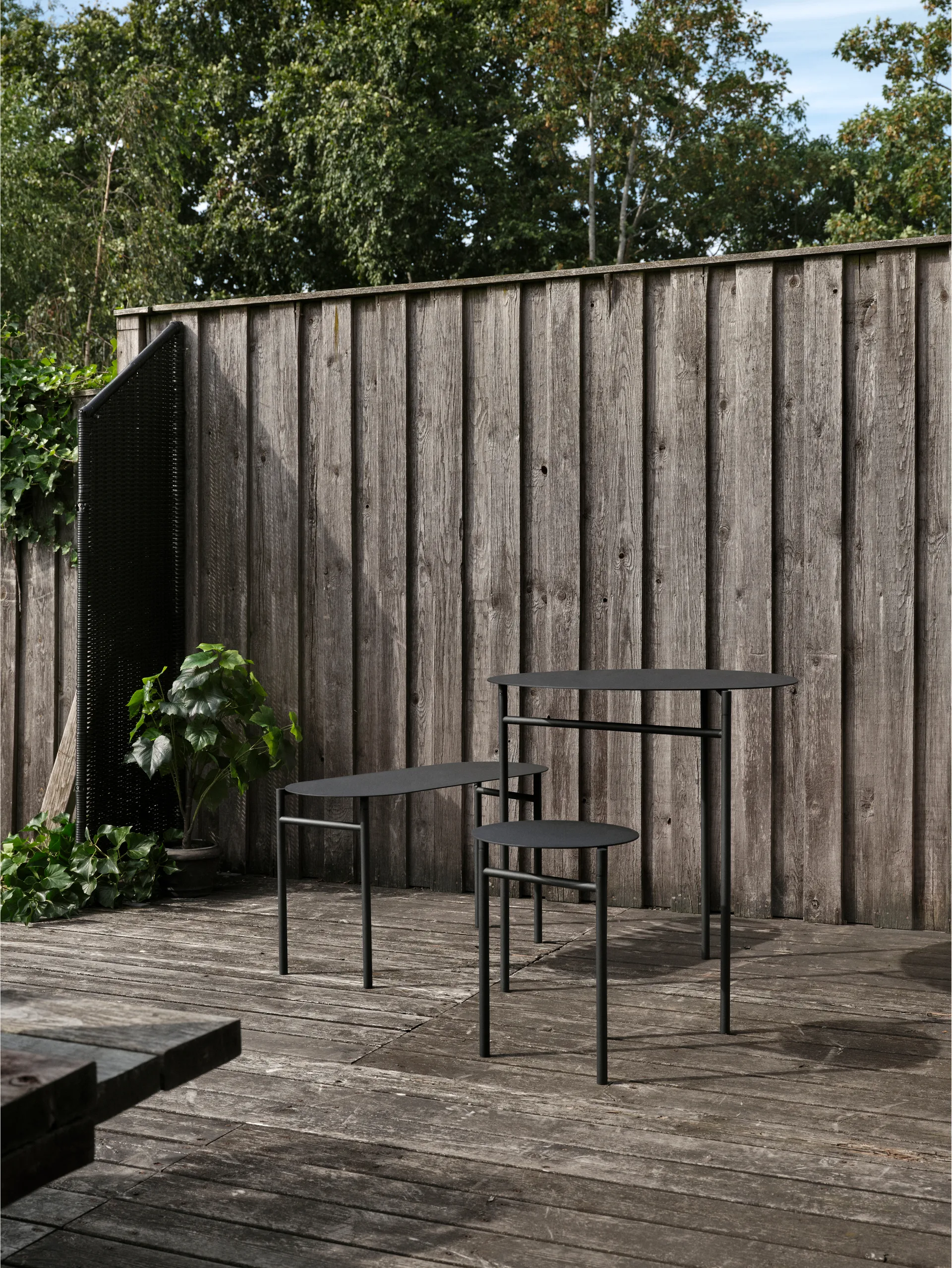 Banc Disc 33x80 cm, Black Zone Denmark
