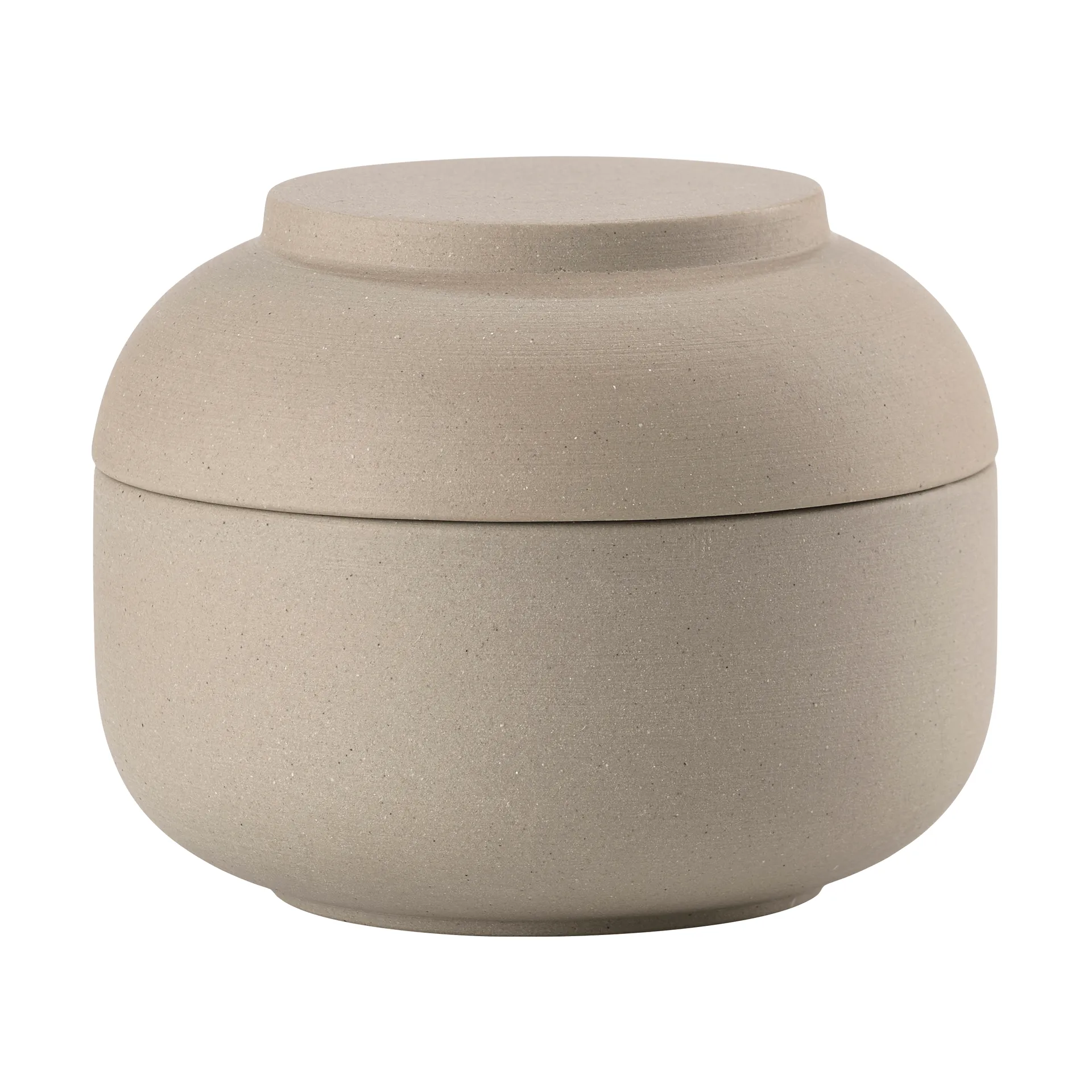 Bocal avec couvercle Sensu Ø10,5x7,5 cm, Taupe Zone Denmark