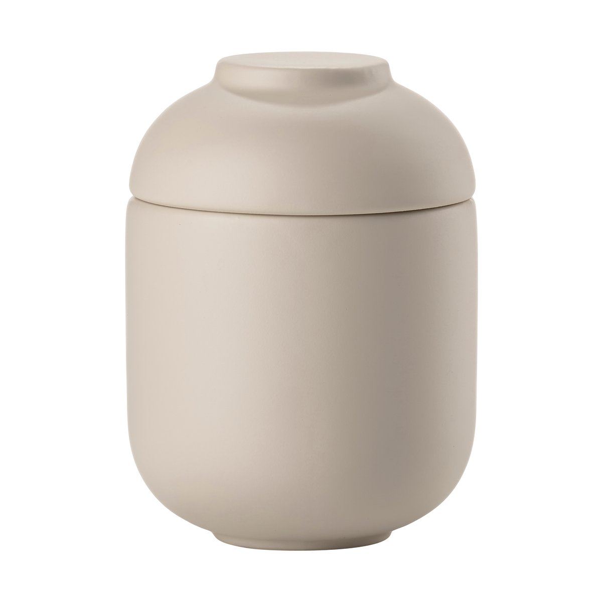 Zone Denmark Bocal avec couvercle Sensu 6,5x9 cm Sand