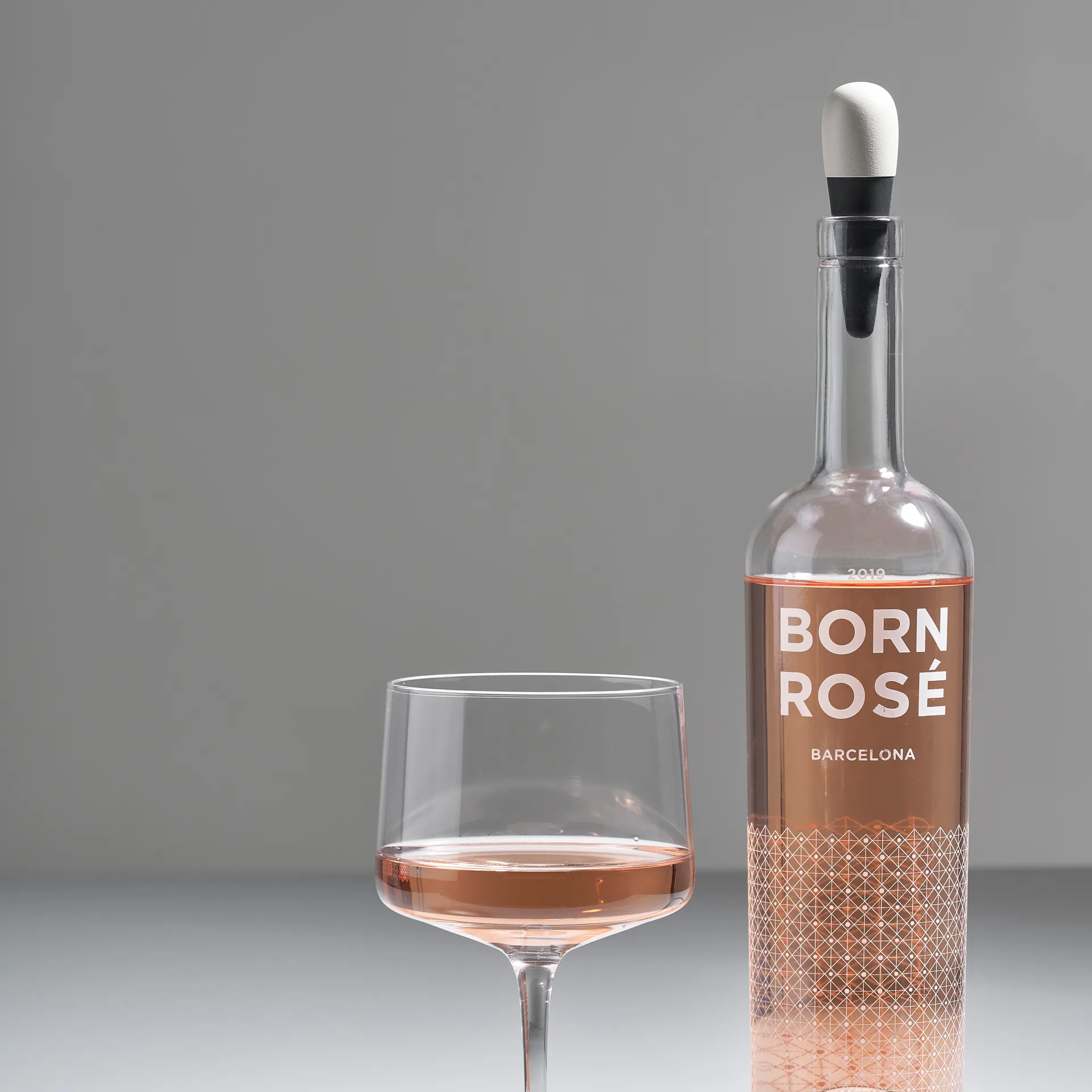 Bouchon de vin Rocks 2,5x8,5 cm, Warm grey Zone Denmark