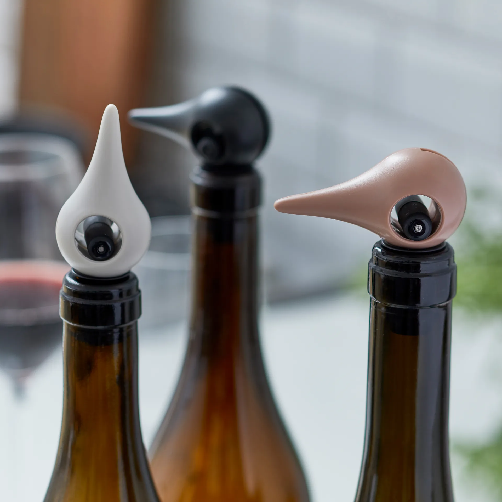 Bouchon de vin Rocks 3,2x6,4 cm, Warm grey Zone Denmark