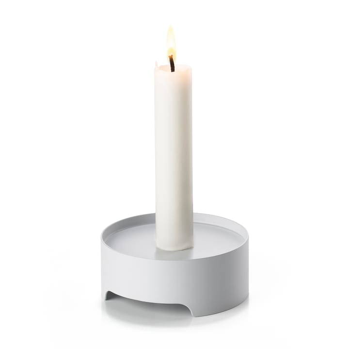 Bougeoir Singles Ø9 cm, Warm Grey Zone Denmark
