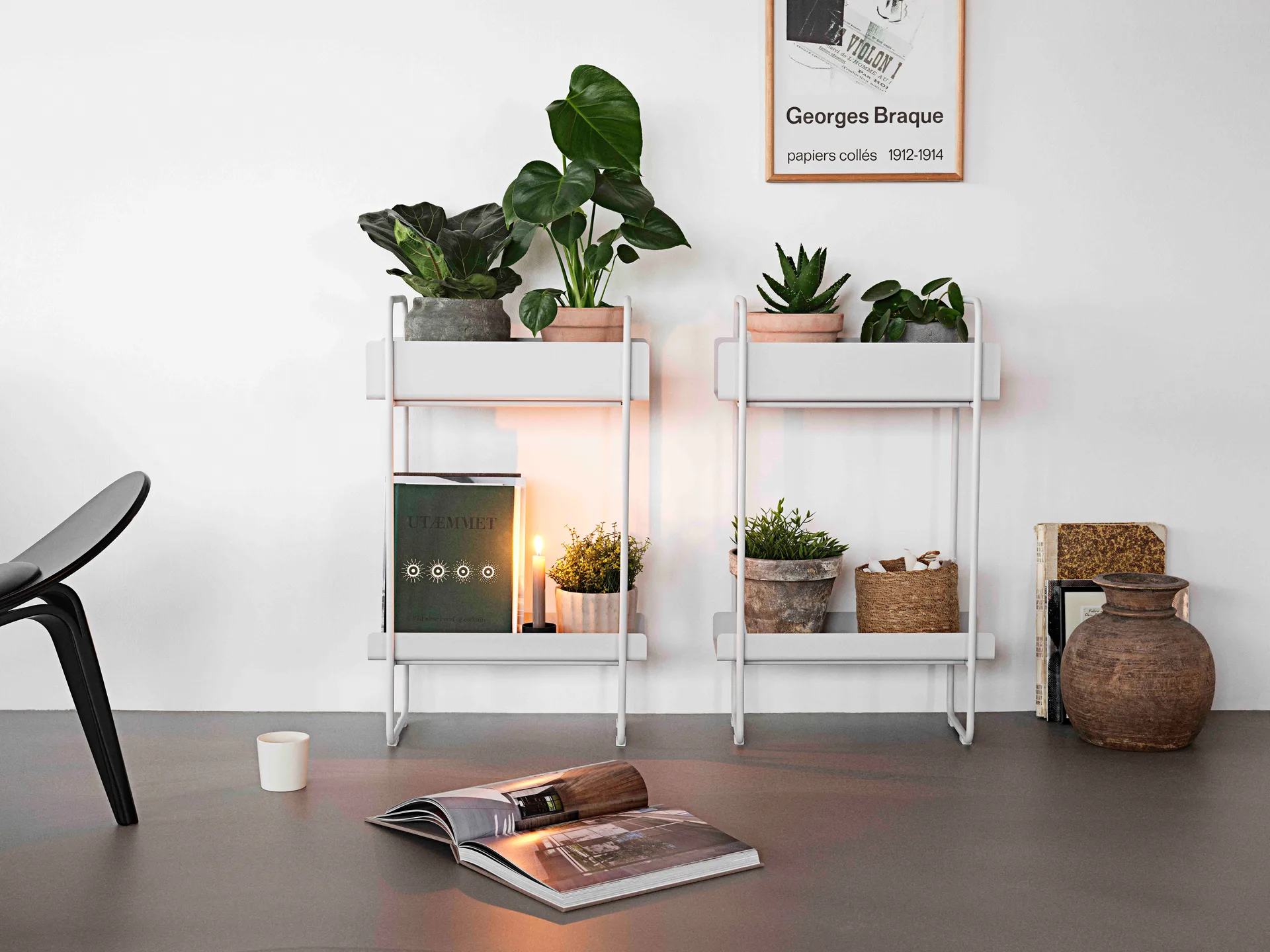 Console A-Console Table 48x24,2x77,7 cm, Soft grey Zone Denmark