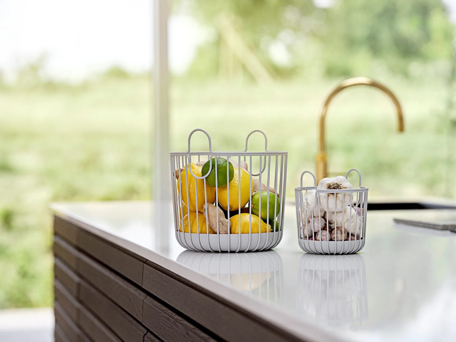 Corbeille Inu 10,5x13,5 cm, Soft grey Zone Denmark