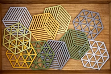 Dessous de plat Hexagon - Chardonnay - Zone Denmark