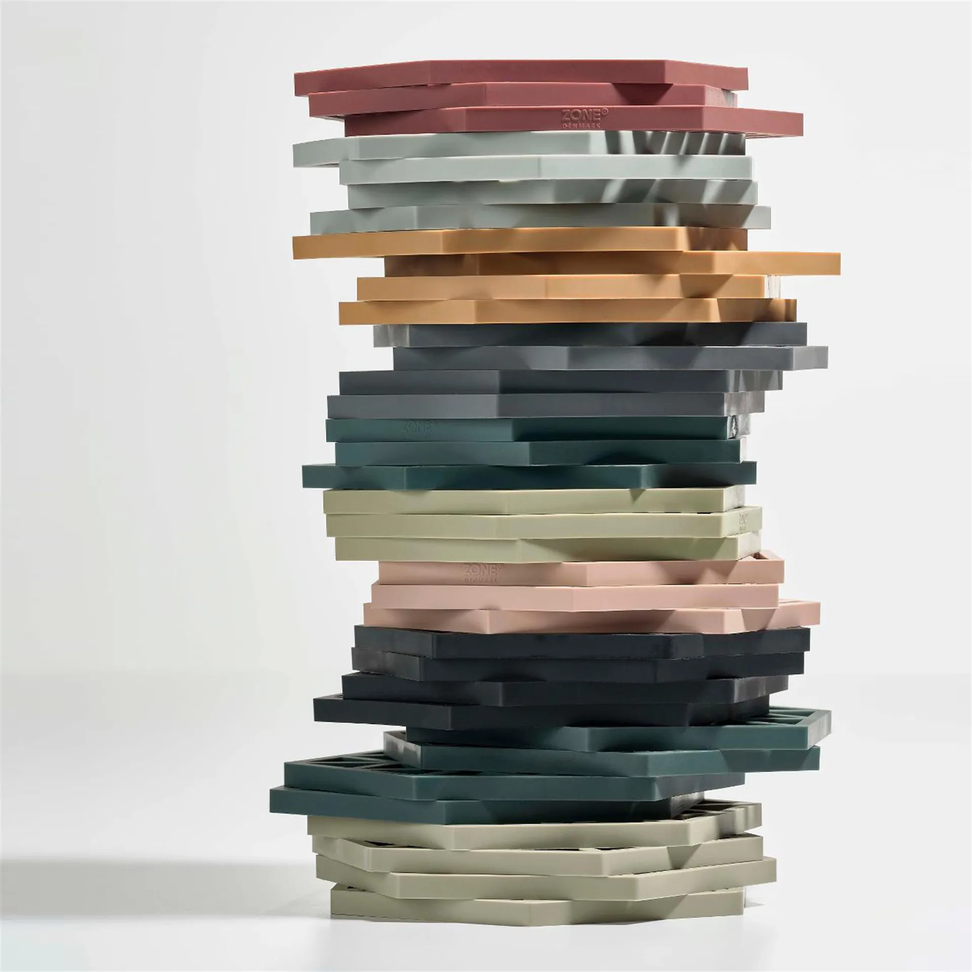 Dessous de plat Hexagon, Cool grey Zone Denmark