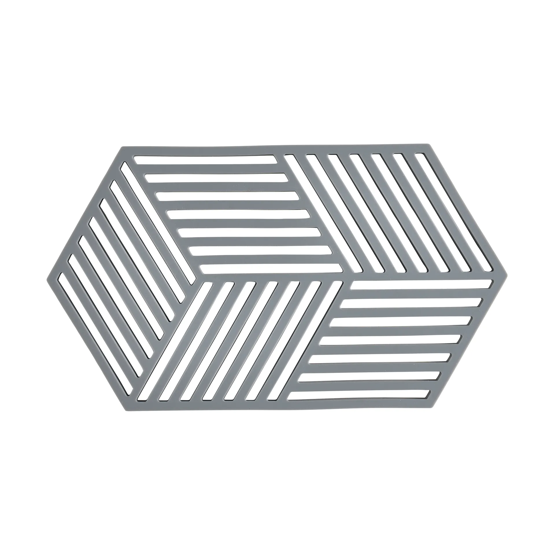 Dessous de plat Hexagon grand, Cool Grey Zone Denmark