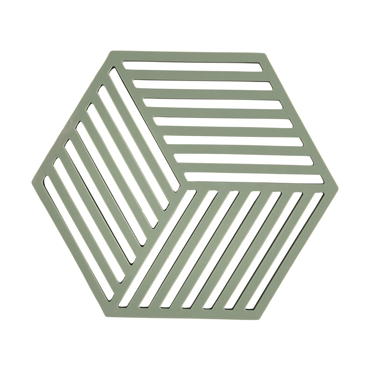 Zone Denmark Dessous de plat Hexagon Rosemary | Design Scandinave | Dessous de plats | Vert