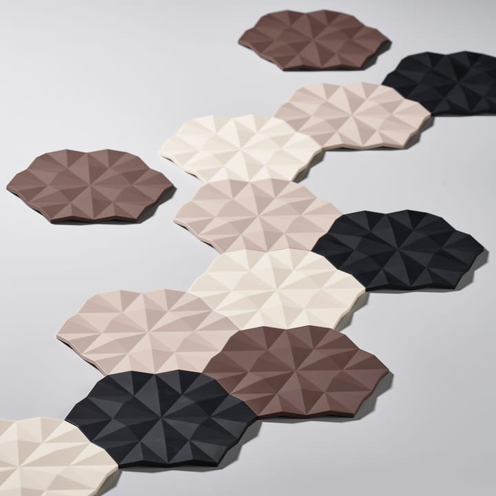 Dessous de plat Ori Facet 14x16 cm, Birch Zone Denmark