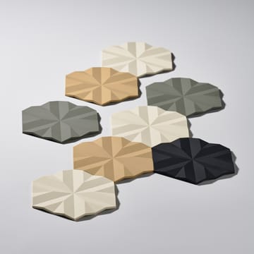 Dessous de plat Ori Flake 14x16 cm - Black - Zone Denmark