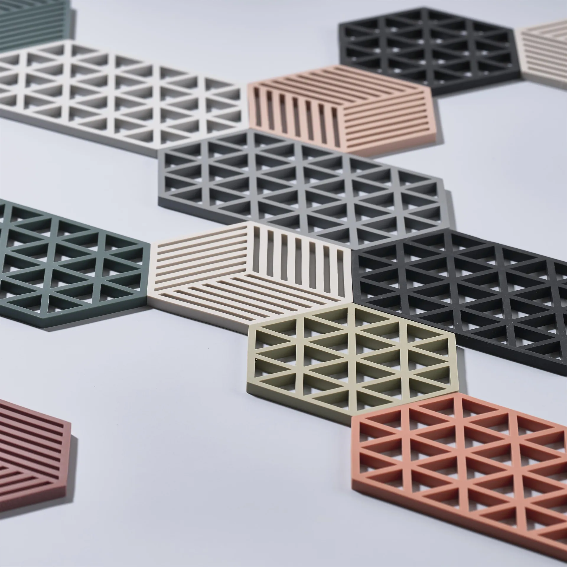 Dessous de plat Triangle, Cool grey Zone Denmark