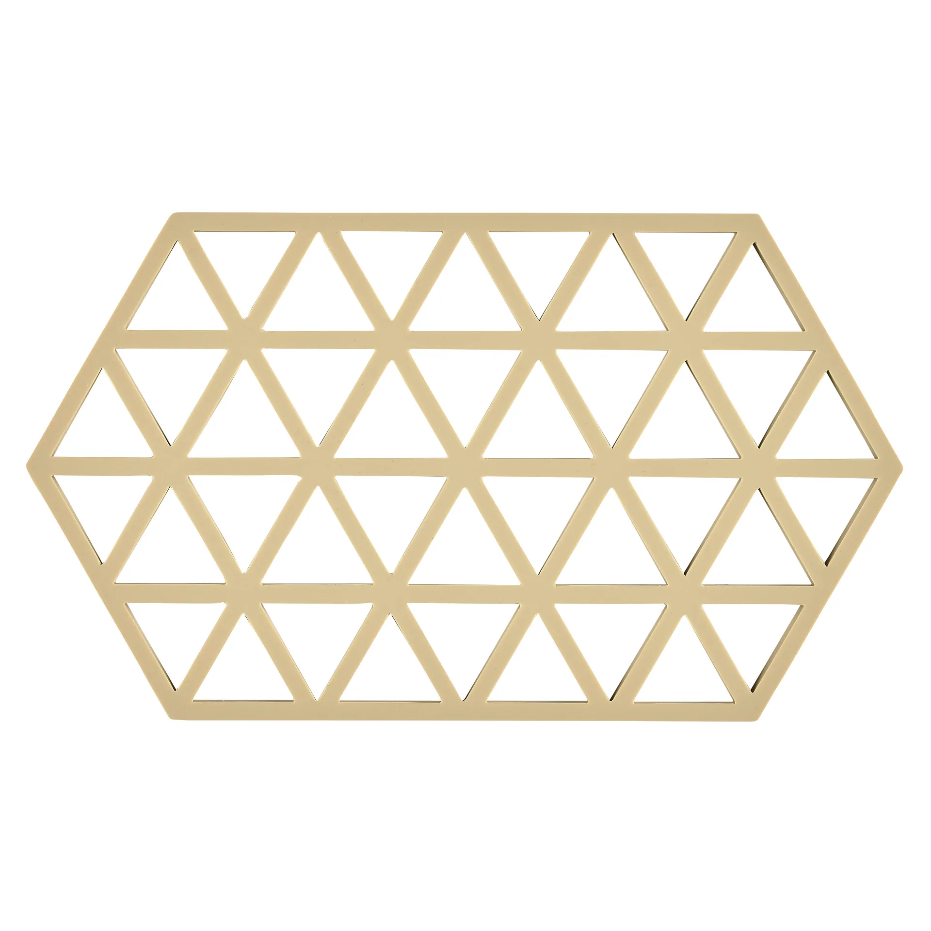 Dessous de plat Triangles 14x24 cm, Warm sand Zone Denmark