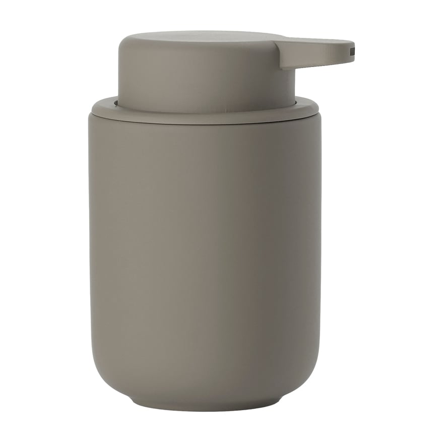 Zone Denmark Distributeur de savon Ume Taupe | Design Scandinave | Pompes à savon & porte savons | Marron