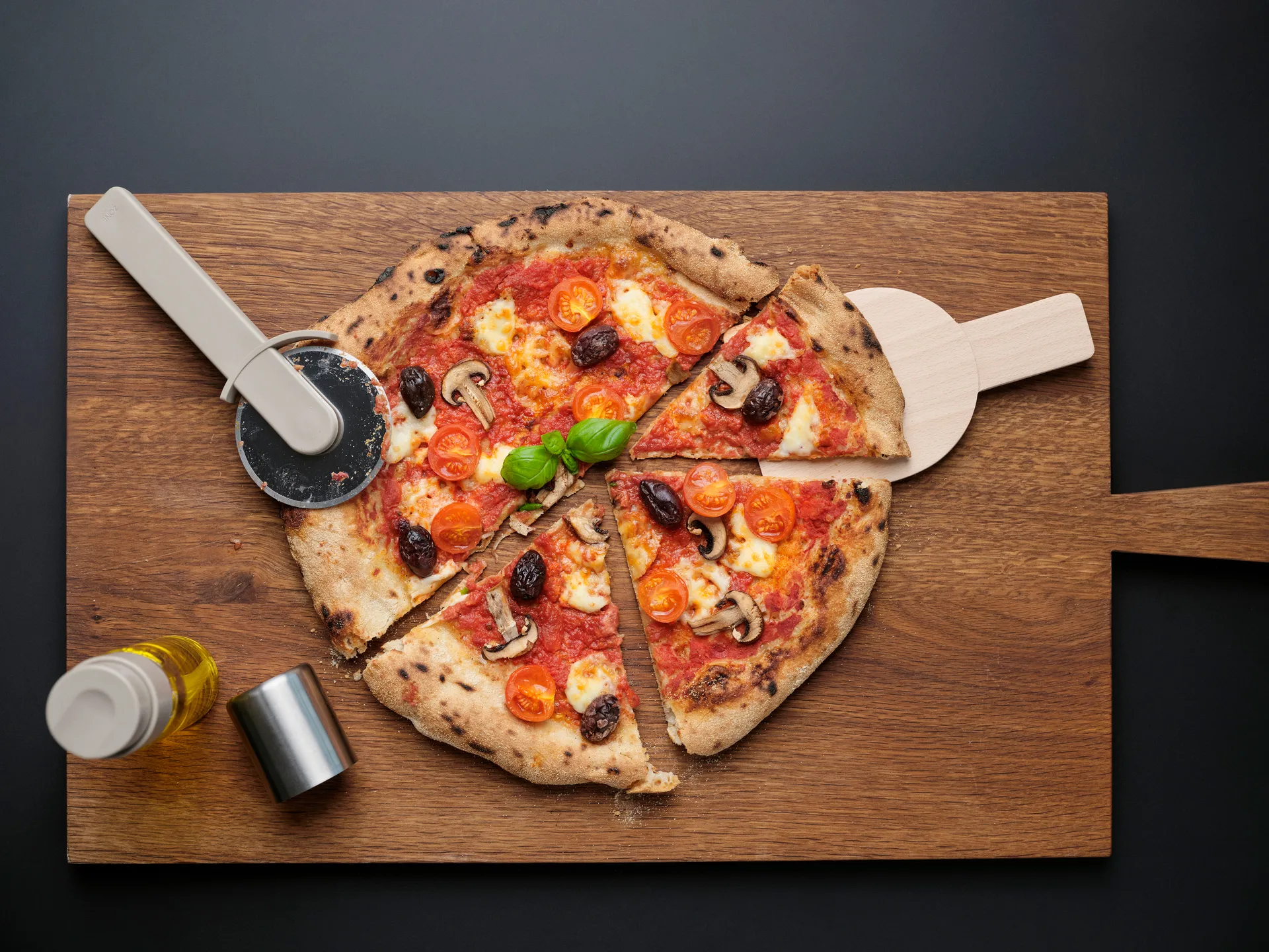 Ensemble de pizzas Singles 3 pièces, Taupe douce Zone Denmark