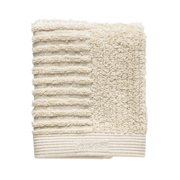 ZONE DENMARK Serviette Classic 50x70 Cm - Mandarine - 100% Coton Absorbante Et Durable