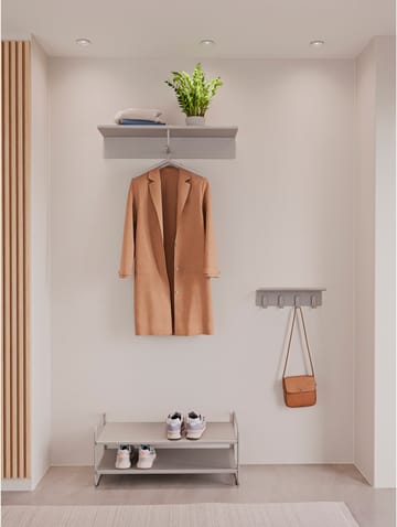 Étagère à chaussures A-shoe rack 33x80 cm - Gris clair - Zone Denmark