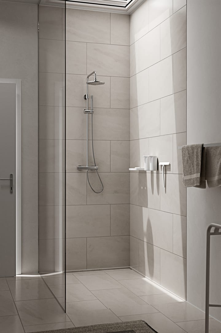 Étagère de douche basse RIM 11x22 cm, White Zone Denmark