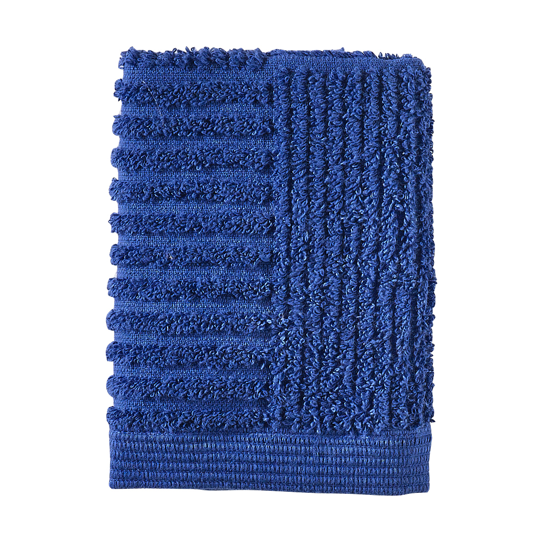 Zone Denmark Gant de toilette Classic 30x30 cm Indigo Blue