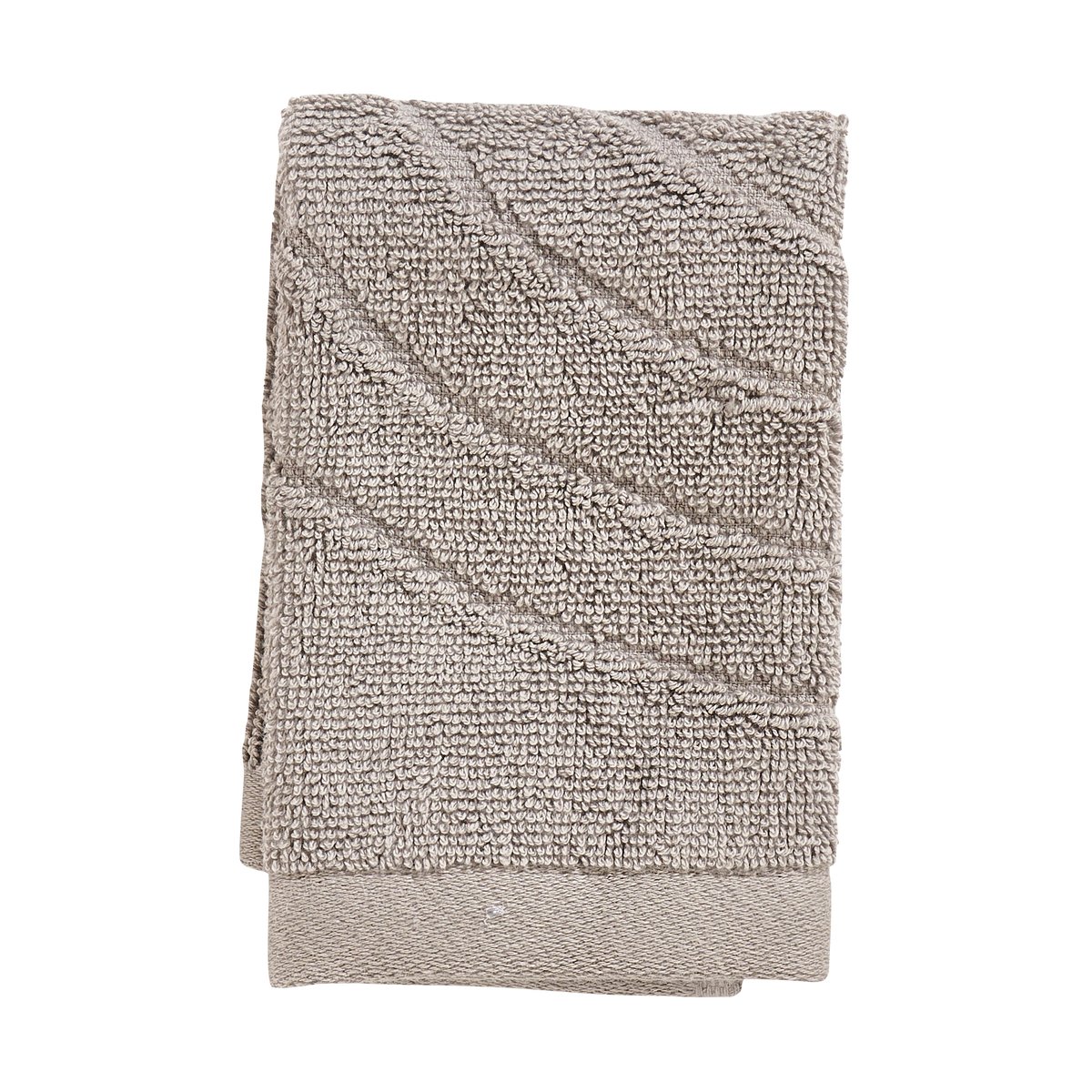 Zone Denmark Gant de toilette Time 30x30 cm Béton | Design Scandinave | Serviettes de toilette | Gris