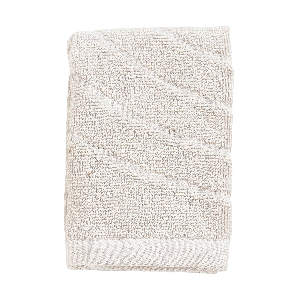 Zone Denmark Gant de toilette Time 30x30 cm Gris clair
