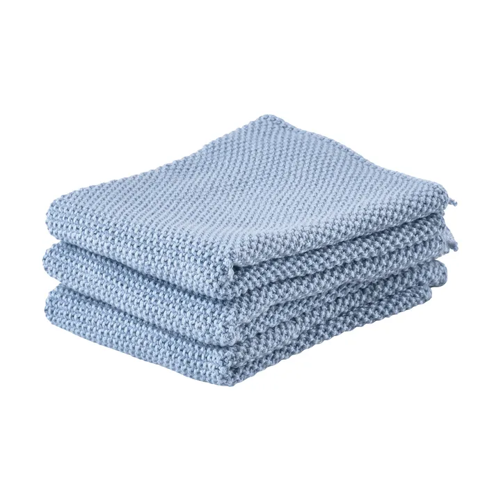 Lavette Zone, lot de 3 - Blue - Zone Denmark
