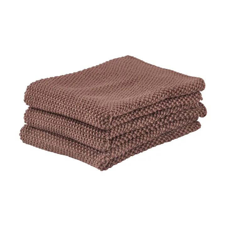 Lavette Zone, lot de 3 - Brown - Zone Denmark
