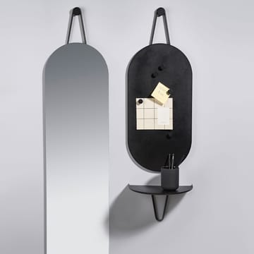 Miroir A-Wall Mirror - black, small - Zone Denmark