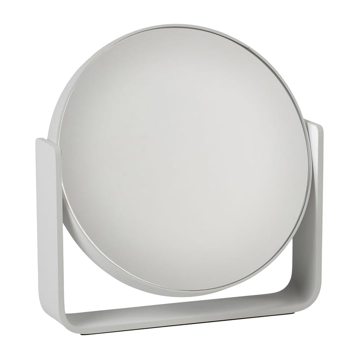 Miroir de table Ume à grossissement 5x 19x19,5 cm - Soft grey - Zone Denmark