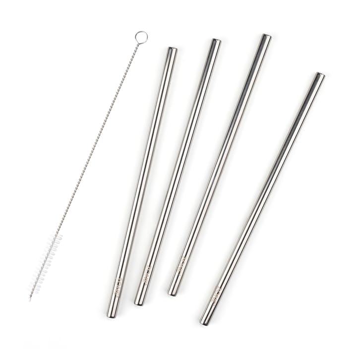 Pailles Rocks 21,5 cm Lot de 4, Polished steel Zone Denmark