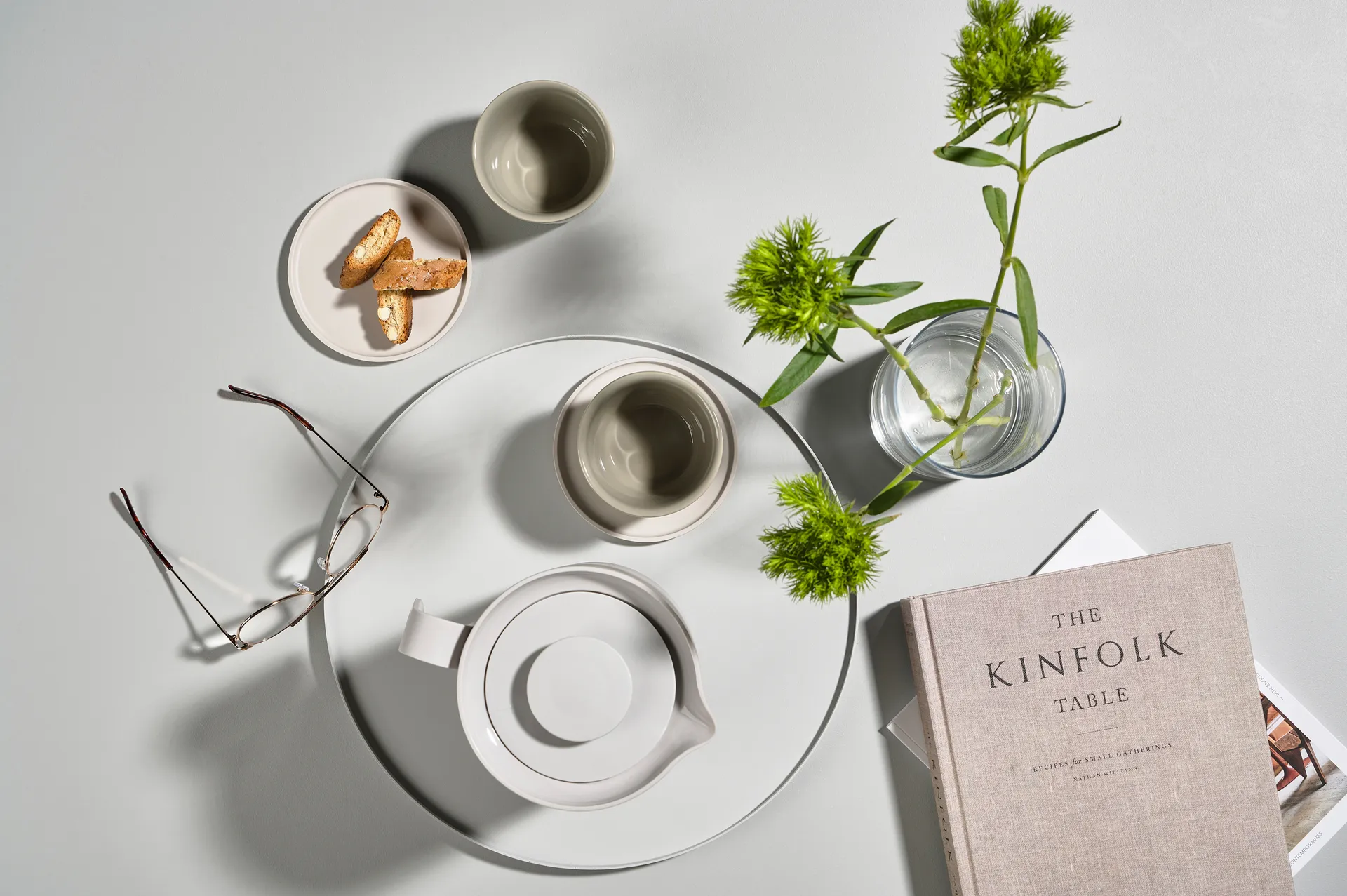 Plateau Singles Ø35 cm, Warm Grey Zone Denmark